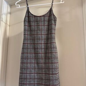 Stylish Plaid Women's Dress